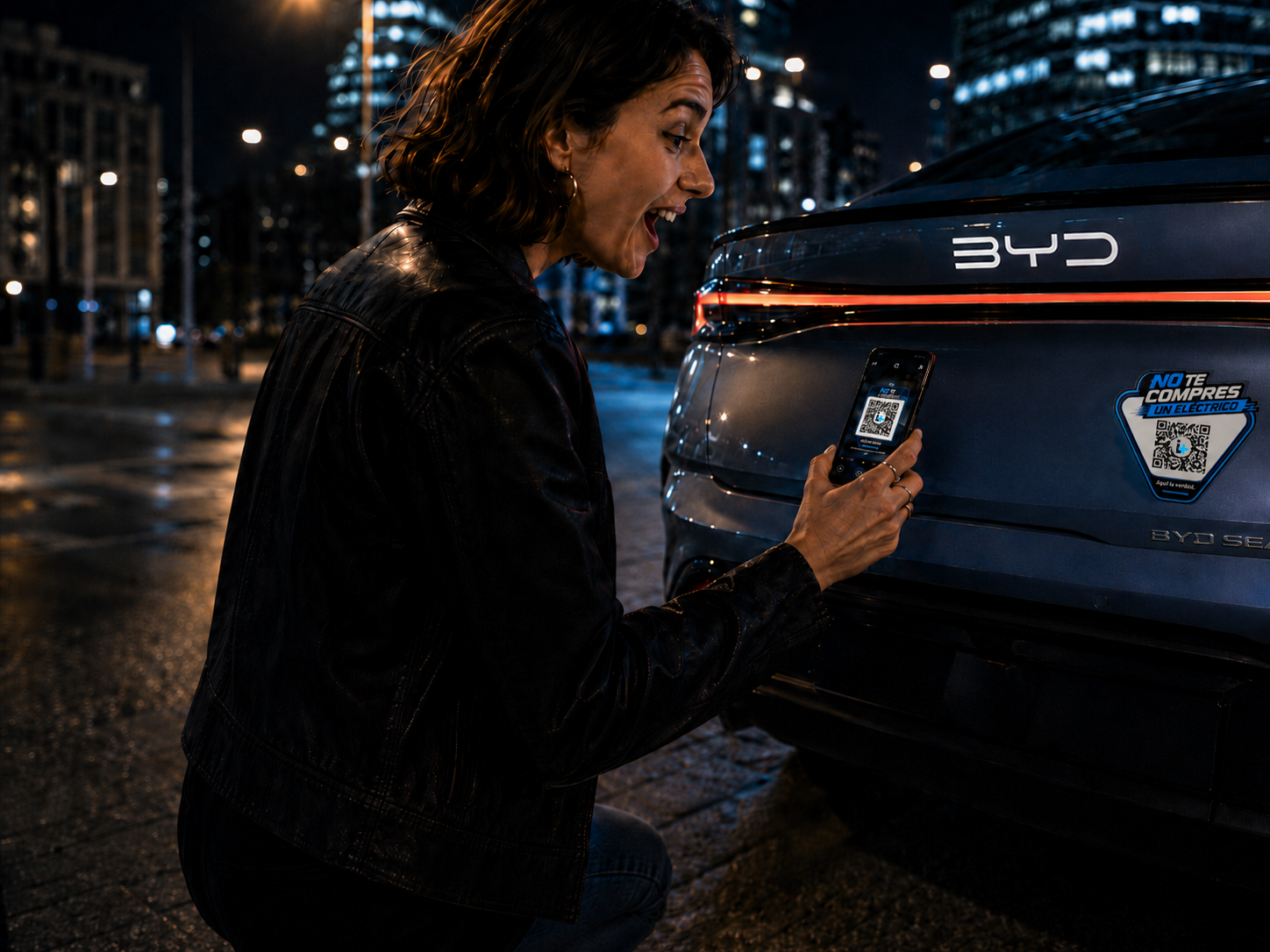 Experiencia QRi+ aplicada a un vehículo eléctrico